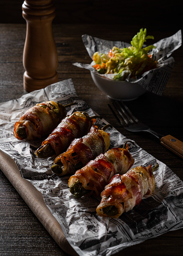 ROLLITOS DE BACON
